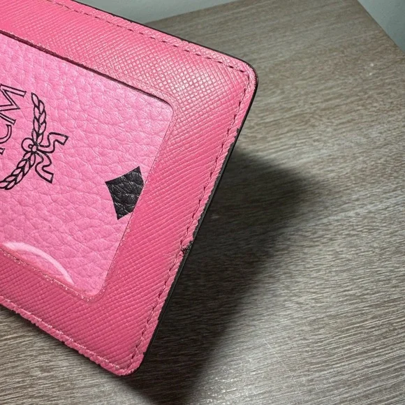 MCM lanyard/Cardholder in Visestos, pink - Picture 9 of 15